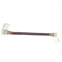 Conector empalme rápido con Cable tira Led 10mm (SMD5050) RGB